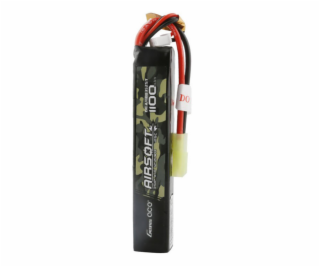 Gens ace 25C 1100mAh 3S1P 11.1V Airsoft Gun Lipo batéria ...