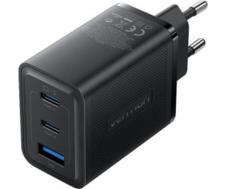 Wall Charger, Vention, FERB0-EU, 2xUSB-C, USB-A, 65W/65W/...