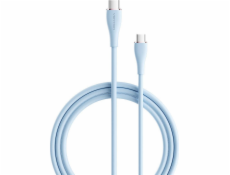 USB-C 2.0 to USB-C Cable Vention TAWSF 1m, PD 100W, Blue Silicone