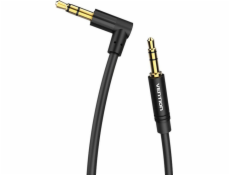 Cable Audio AUX 3.5mm to 90° 3,5mm Vention BAKBG-T 1.5m Black