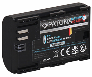 PATONA baterie pro foto Canon LP-E6NH 2250mAh Li-Ion Plat...