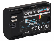 PATONA baterie pro foto Canon LP-E6NH 2250mAh Li-Ion Platinum USB-C nabíjení