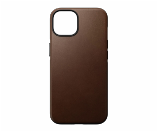 Nomad Modern Leather Case iPhone 14 Rustic Brown