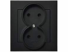 Ospel Socket Sonata dvojitá černá metalíza (GP-2R/33)