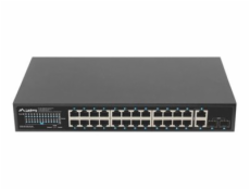 Switch 24x1GB POE+ 2XGB 2xsfp Rack 19    Gigabit Ethernet 360W