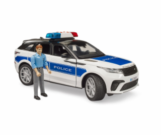 Policejní vozidlo Range Rover Velar s policistou, model v...