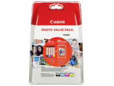 Canon CLI-571XL Photo Value Pack C/M/Y/BK PP-201 10x15 cm 50 Bl.