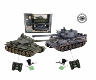 RC tank T34 vs Tiger (sada 2ks) 1:24