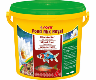 Sera Pond Mix Royal 3.800 ml, krmná směs pro jezírkové ryby