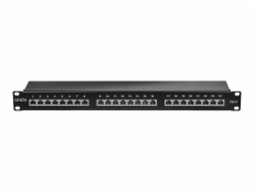 Patchpanel Lindy Cat.6 24p STP 1HE Černý 24 portů 1 HE, Gbit - 25990