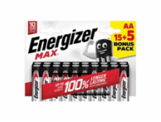 Energizer MAX - Tužka AA/15+5 zdarma