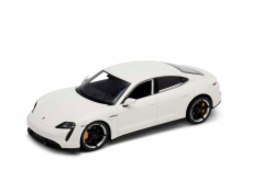 Welly Porsche Taycan Turbo S 1:24 krémový