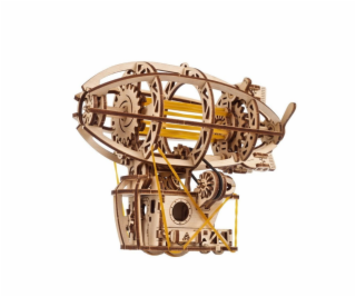 Ugears 3D dřevěné mechanické puzzle STEAMPUNK AIRSHIP