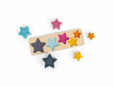 Bigjigs Toys Vkládací puzzle Hvězdy