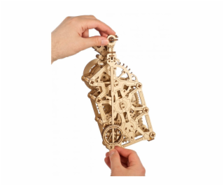 Ugears 3D dřevěné mechanické puzzle Hodiny motoru