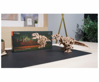 Ugears 3D dřevěné mechanické puzzle Tyrannosaurus Rex