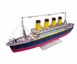 Woodcraft Dřevěné 3D puzzle Titanic