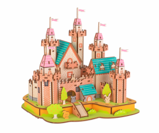 Woodcraft Dřevěné 3D puzzle Hrad v ráji