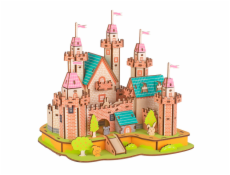 Woodcraft Dřevěné 3D puzzle Hrad v ráji