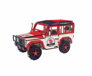 Woodcraft Dřevěné 3D puzzle SUV