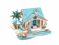 Woodcraft Dřevěné 3D puzzle Vila na Bali