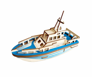 Woodcraft Dřevěné 3D puzzle Loď