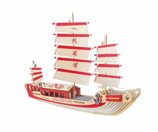 Woodcraft Dřevěné 3D puzzle Japonská plachetnice