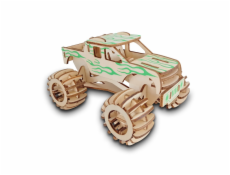 Woodcraft Dřevěné 3D puzzle Monster truck