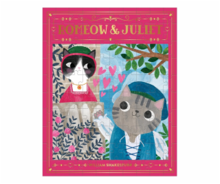 Mudpuppy Puzzle Romeow & Juliet Bookish Cats 100 dílků