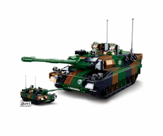 Sluban Model Bricks M38-B0839 Německý bitevní tank Leopar...