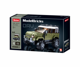 Sluban Model Bricks M38-B1015 Anglické SUV Attacker