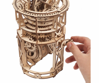 Ugears 3D dřevěné mechanické puzzle Hodinový strojek s to...