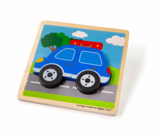 Bigjigs Toys Vkládací puzzle Auto