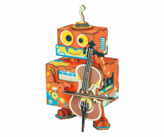 RoboTime 3D skládačka hrací skříňky Muzikální robůtek