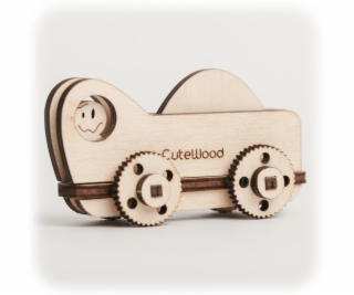 CuteWood Dřevěné 3D puzzle Kamion 1