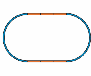 Piko Podloží pro sadu kolejí A (základní ovál) - 55365