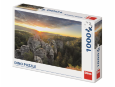 Dino Puzzle Skalnaté stěny 1000 dílků