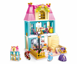 Sluban Girls Dream Village M38-B0875 Dvoupatrový dům s po...