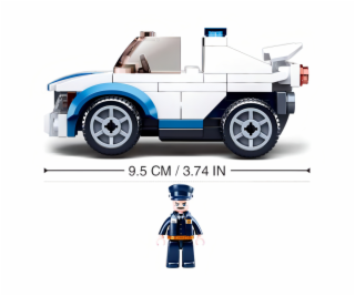 Sluban Policie M38-B0824 Natahovací auto policejní hlídky