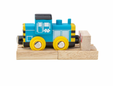 Bigjigs Rail Dřevěný vláček Shunter