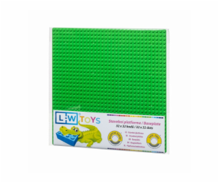 L-W Toys Základová deska 32x32 světle zelená