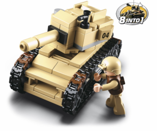 Sluban Army 8into1 M38-B0587B Tank