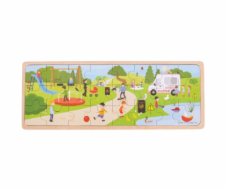 Bigjigs Toys Puzzle V parku