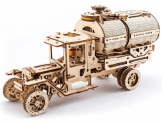 Ugears 3D dřevěné mechanické puzzle UGM-11 Náklaďák s cisternou