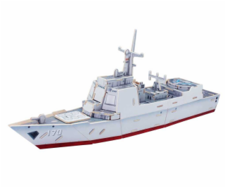 RoboTime Dřevěná skládačka útočná loď Destroyer