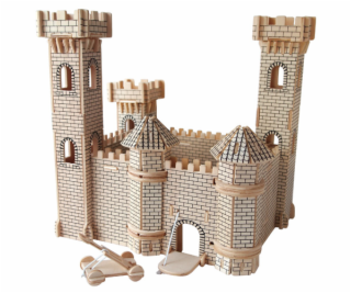 Woodcraft Dřevěné 3D puzzle hrad II