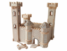 Woodcraft Dřevěné 3D puzzle hrad II