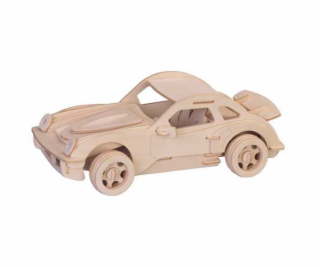 Woodcraft Dřevěné 3D puzzle Porsche velké