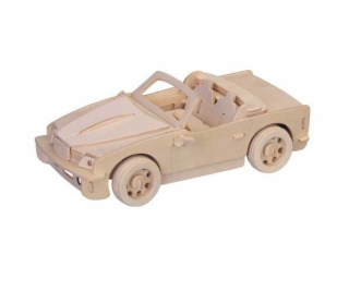 Woodcraft Dřevěné 3D puzzle BMW velké