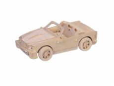 Woodcraft Dřevěné 3D puzzle BMW velké